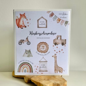 Kindergarten Ordner - -Affirmation- Krippen Ordner - Tagesmutter - Kindergartenordner - Krippenordner - Kita - A4 -Affirmationen -