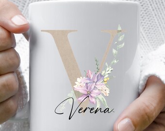 Personalisierte Tasse - Kaffeetasse - Teetasse - personalisiertes Geschenk - Geschenk Sie - Geschenk Er - Freundin - Kollege - Büro