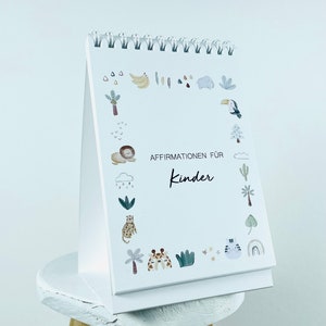 Affirmationskalender - Kalender - Affirmationen - Kinder - positive Glaubenssätze - DIN A6 12 Seiten