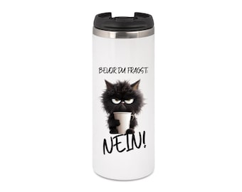 Thermobecher, Geschenk, Kaffeebecher to go, Freundin, Frau, Mitarbeiter, Geburtstag, Kollegin, lustiger Thermobecher, Geschenk Sie