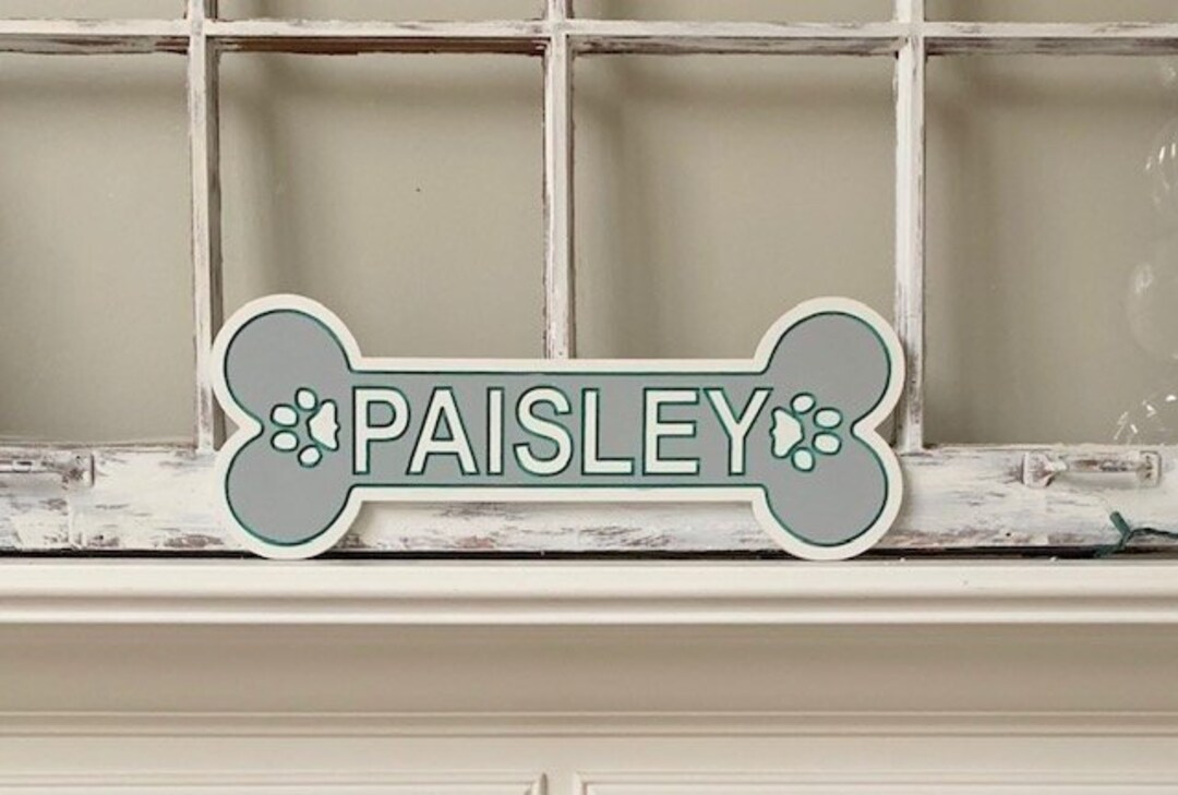 Dog Bone Signs Etsy