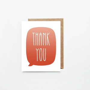 Gracias A2 5,5 x 4,25 pulgadas Descarga de tarjeta digital en blanco