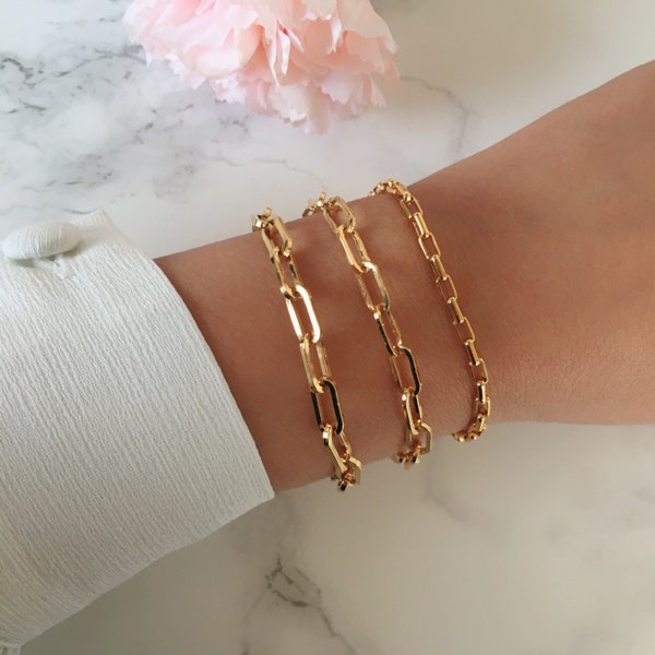 Paper Clip Bracelet Etsy