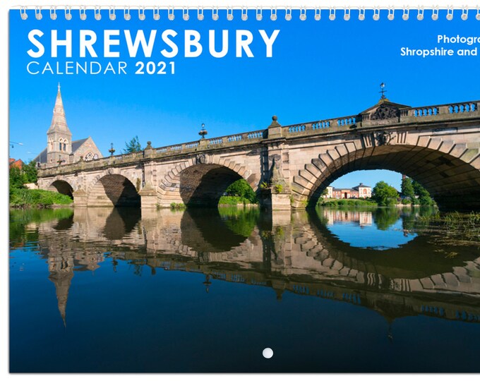 Shrewsbury 2021 Calendar Etsy