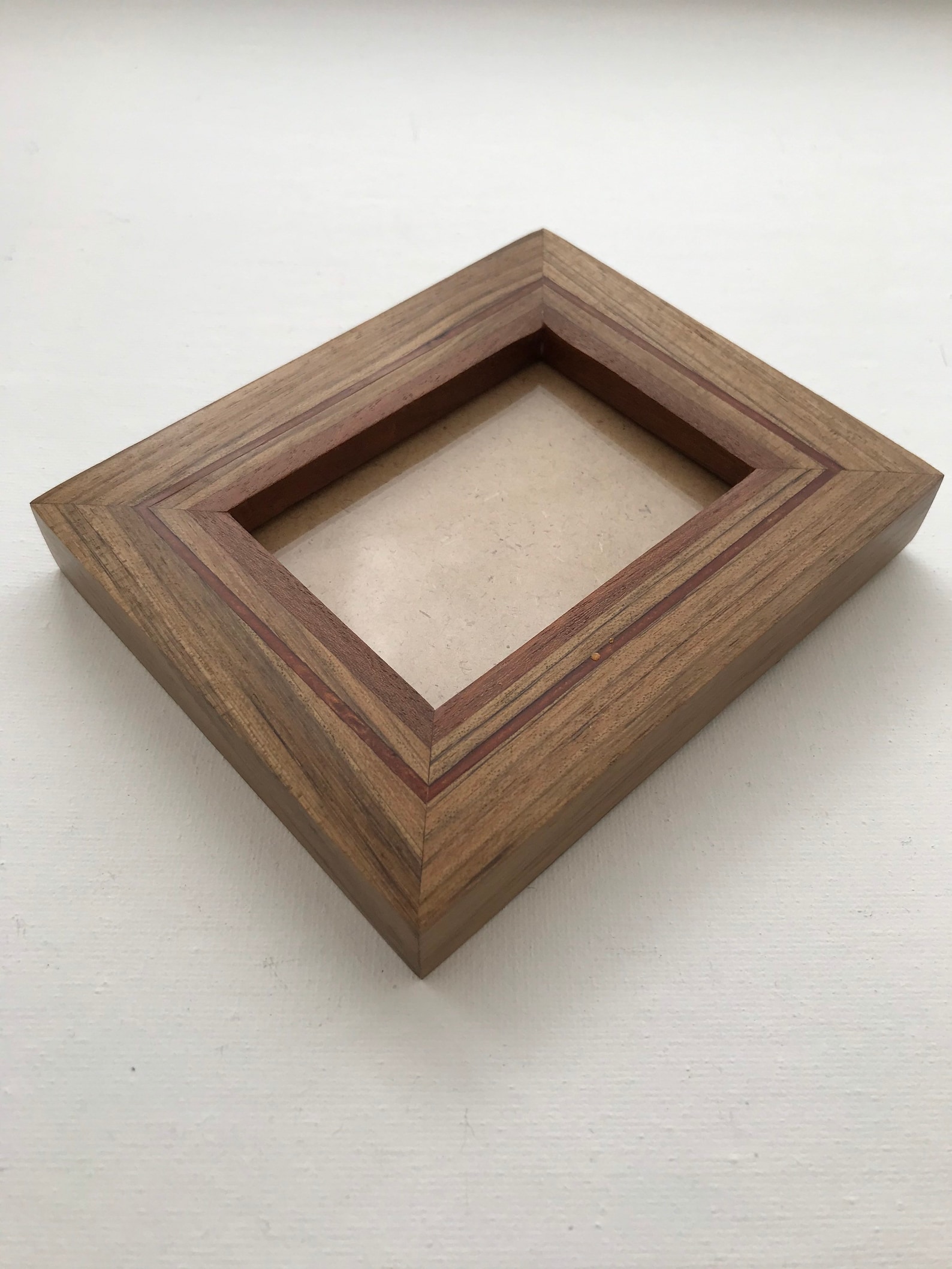Timber Picture Frame Hardwood With Epoxy Resin Inlay Etsy