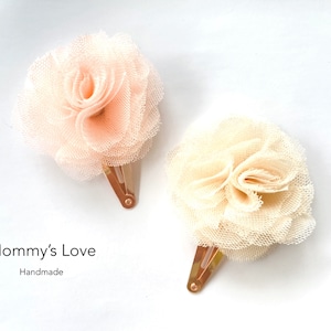 Hair Clip | Toddler & Baby Hair Clip | Snap Clip | Girl Hair Clip | Flower Hair Clip | Flower Snap Clip