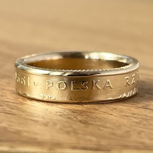 Poland 10 Zlotys Coin Ring