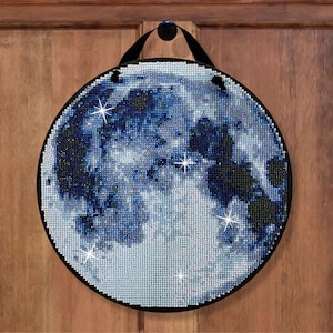 Full Moon Diamond Art Painting Kit, DIY Craft Kit for Adult Beginners image 7