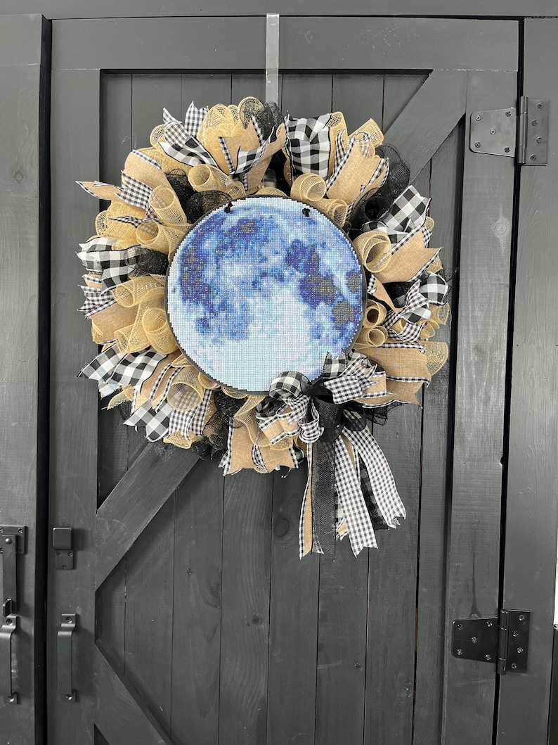 Full Moon Diamond Art Painting Kit, DIY Craft Kit for Adult Beginners image 5