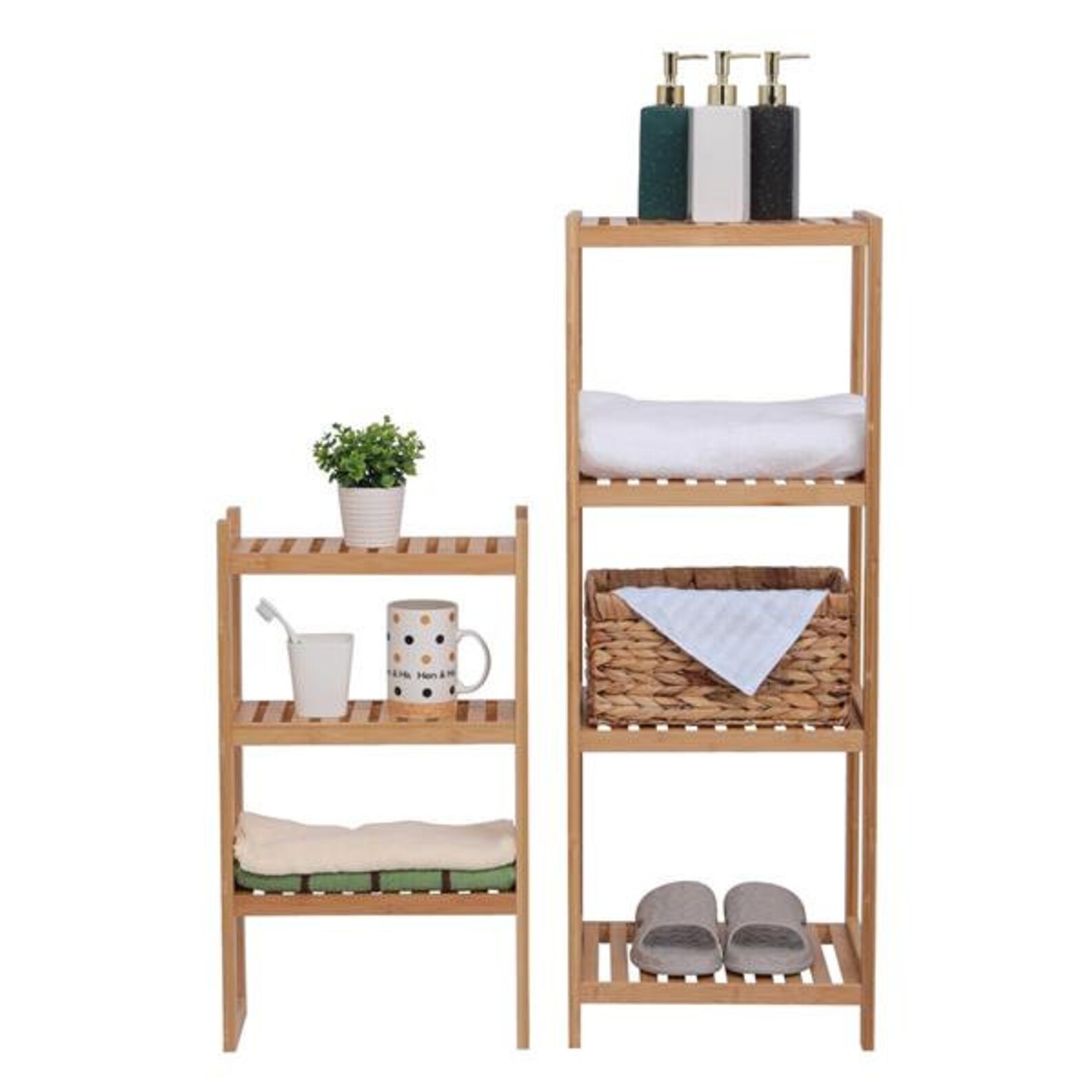 100 Bamboo Bathroom Rack MultiFunctional And Removable Etsy