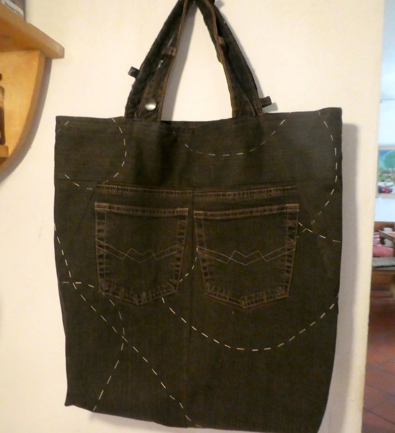 XL Bag SHOPPER Vintage UNIKAT Bild 3