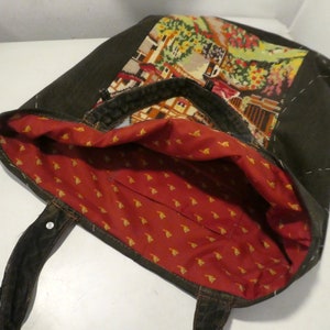 XL Bag SHOPPER Vintage UNIKAT image 4