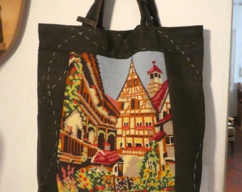 XL Bag SHOPPER Vintage UNIKAT