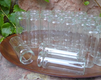 Glasphiole Glasröhrchen Glasgefäß ca. 35-40 ml