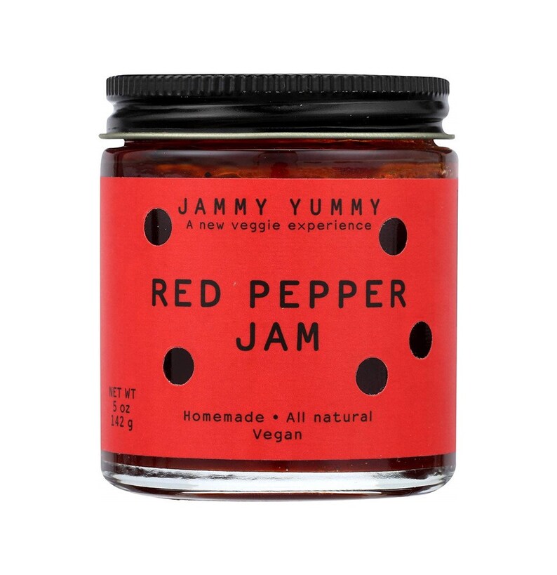 Red Pepper Jam No Pectin Added All Natural Vegan jammy Yummy Etsy