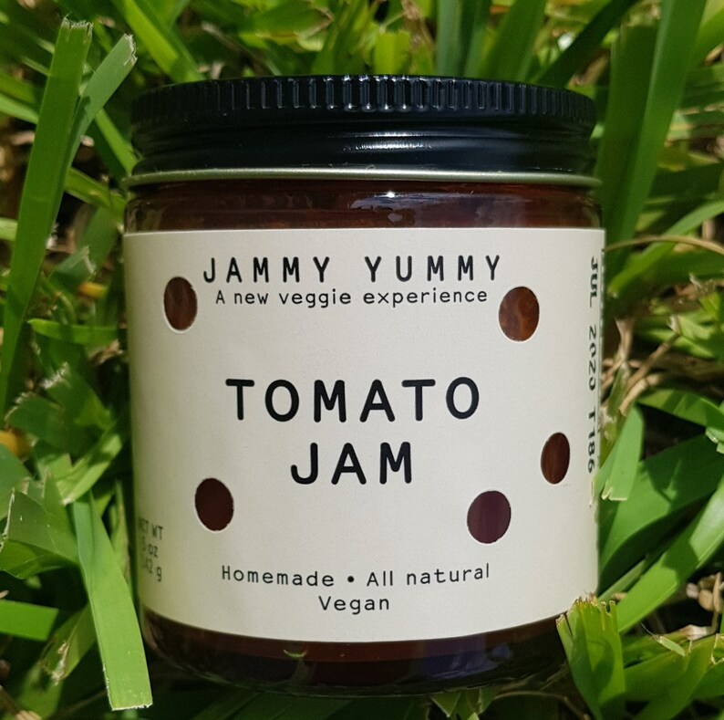 Tomato Jam No Pectin Added All Natural No Preservatives Etsy