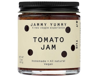 Tomato Jam - No pectin Added - All Natural - No preservatives - Vegan - Jammy Yummy