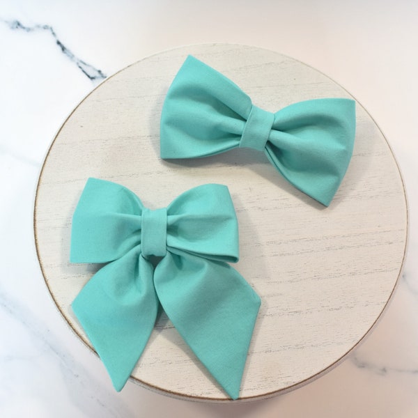 Teal Bow Tie Etsy