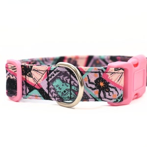 Collier pour chien/chat cartes de tarot (paillettes) ~ Collier pour chien tarot ~ Collier pour chien Halloween ~ Collier pour chien gothique pastel ~ ~ Collier pour chien tendance
