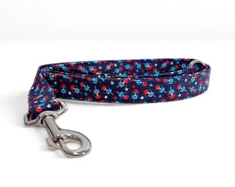 4th of July Popsicles Fabric Dog Leash