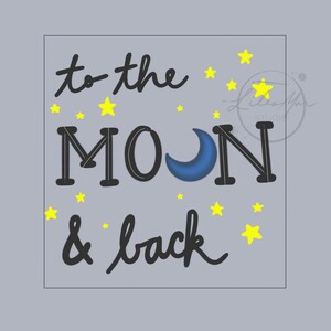 Love You to the Moon | Digital Printable | Digital Artwork | Wall Art ...