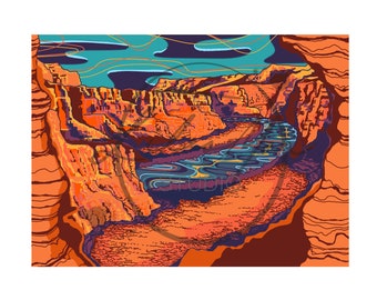 Canyonlands Wall Art, imprimible digitalmente