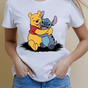 Blue Koala and Yellow Bear PNG file for multiple projects, High-Resolution Designs for Creative Prints | Stitch T-shirt PNG, Digital Art
