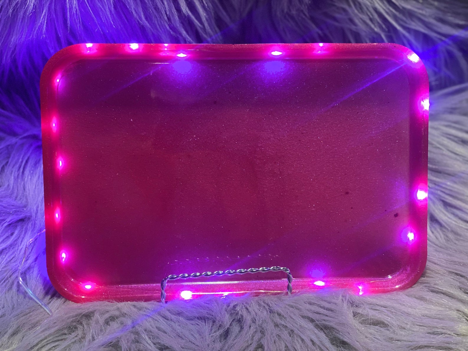 Light up rolling tray rolling tray slay tray light up 420 Etsy