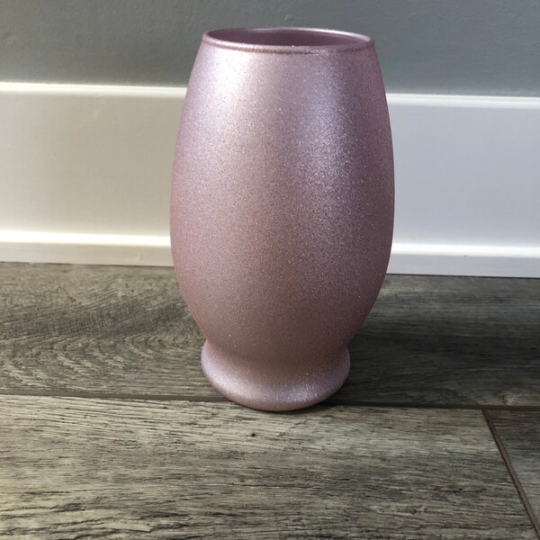 Glitter Vase Etsy