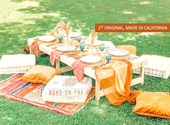 Low boho table discount