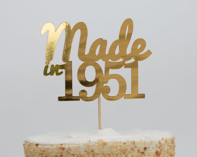 Made In 1987 Cake Topper, Birth Year Cake Topper, 32th Birthday Cake Topper, Thirty Two Cake Topper, 32 Cake Topper, Birthday Cake Topper.