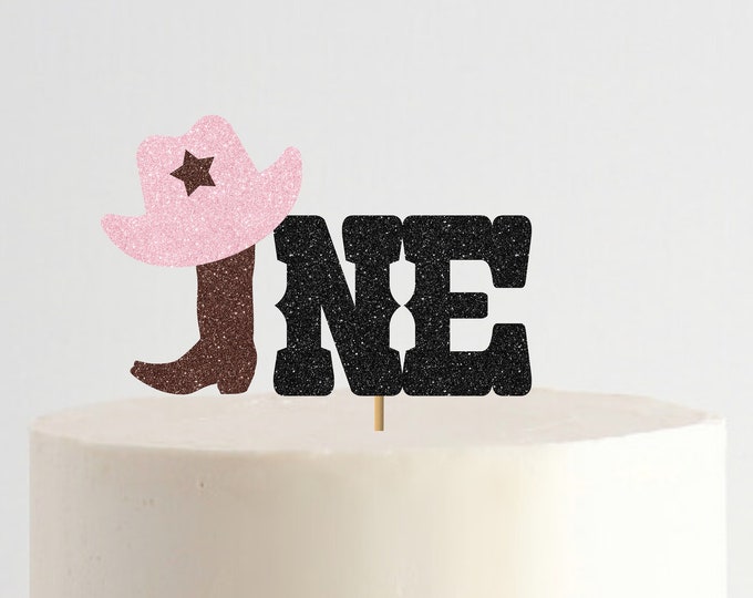 First Rodeo Birthday Cake Topper, One Cowboy Birthday, Cowgirl, My 1st Rodeo, Yee-Haw Cake Topper, Two Birthday Rodeo