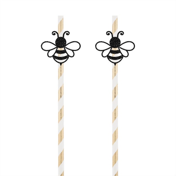 Bee Paper Straw, What Will Baby Bee Gender Reveal, Bee Baby Shower, Mommy to Bee, Happy Bee-Day, Bee Birthday, bumble bee, bee kind