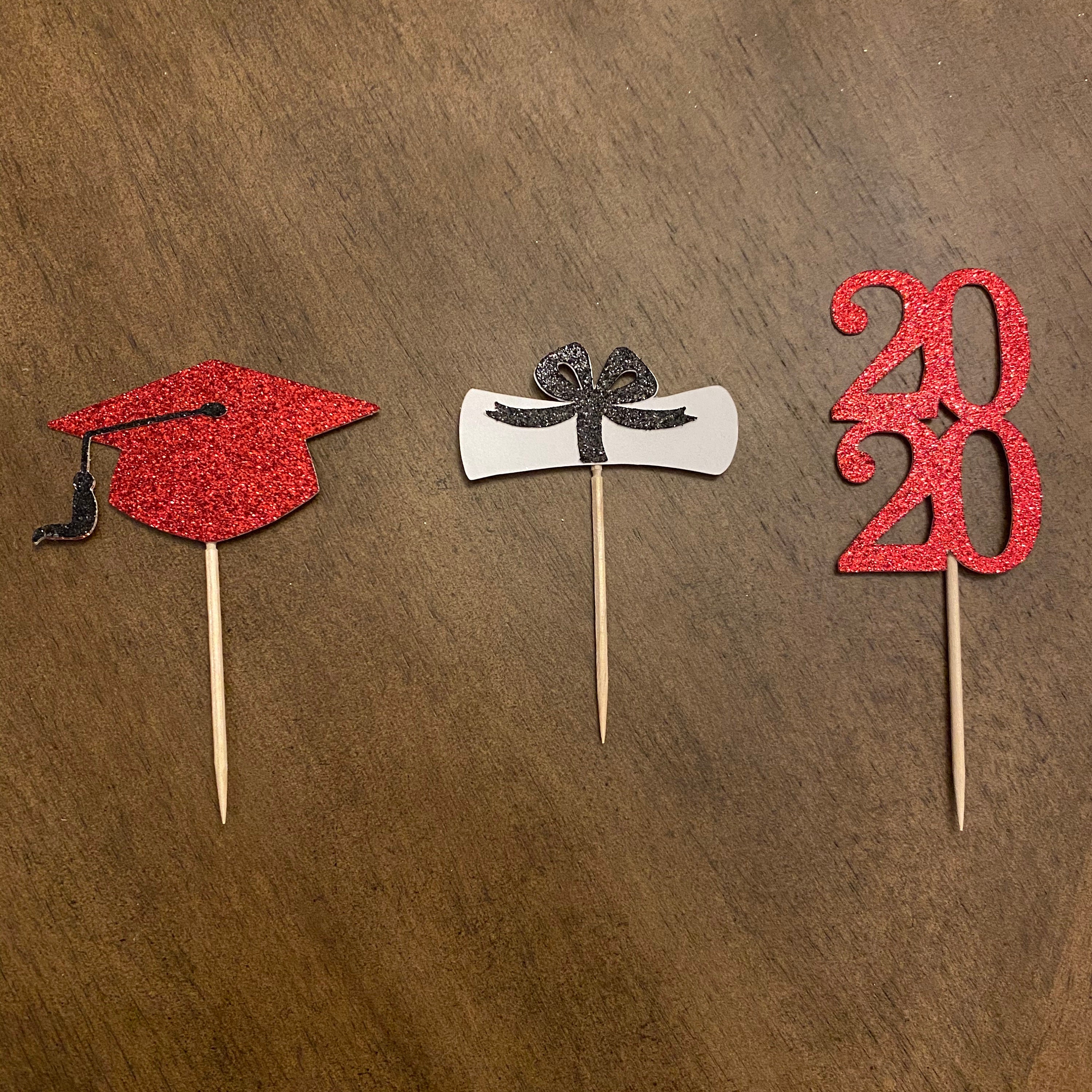 2024 Graduation Cupcake Toppers Datha Eolanda