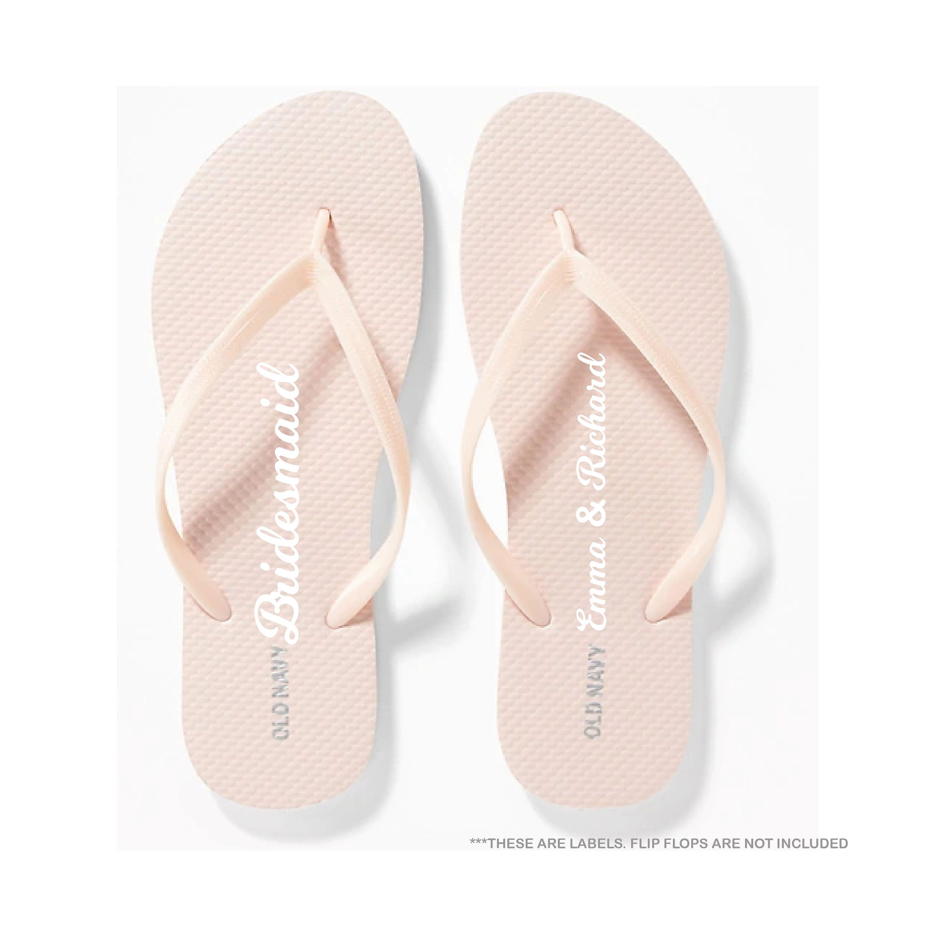 bride flip flops