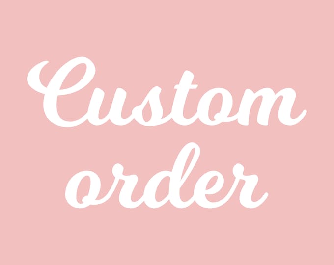 Custom Order - Briana - Bar sign