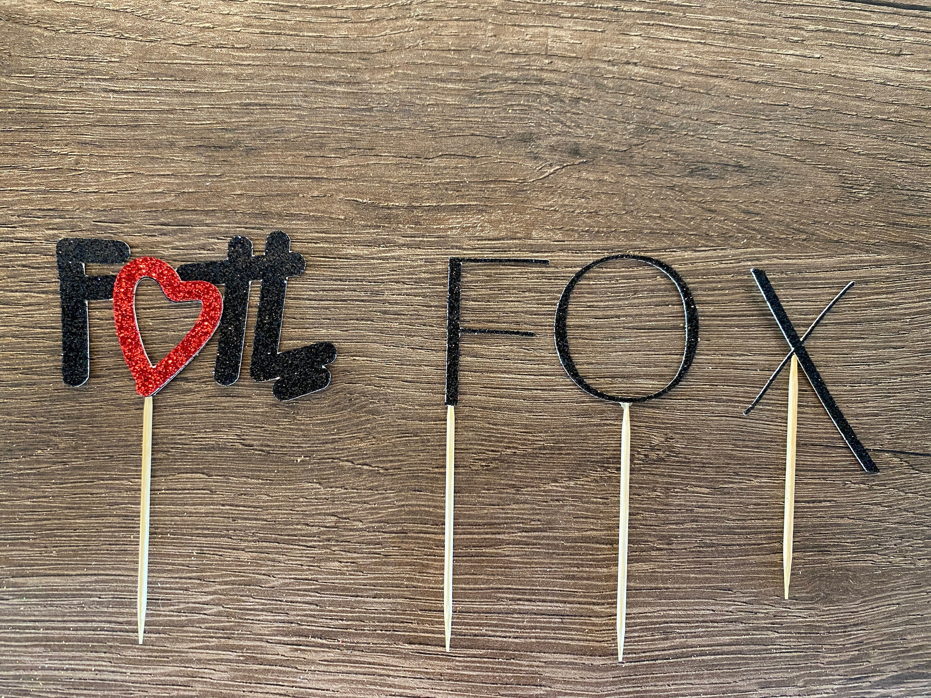 Custom text cupcake topper, set of 12 cupcake toppers, Personalized cupcake topper