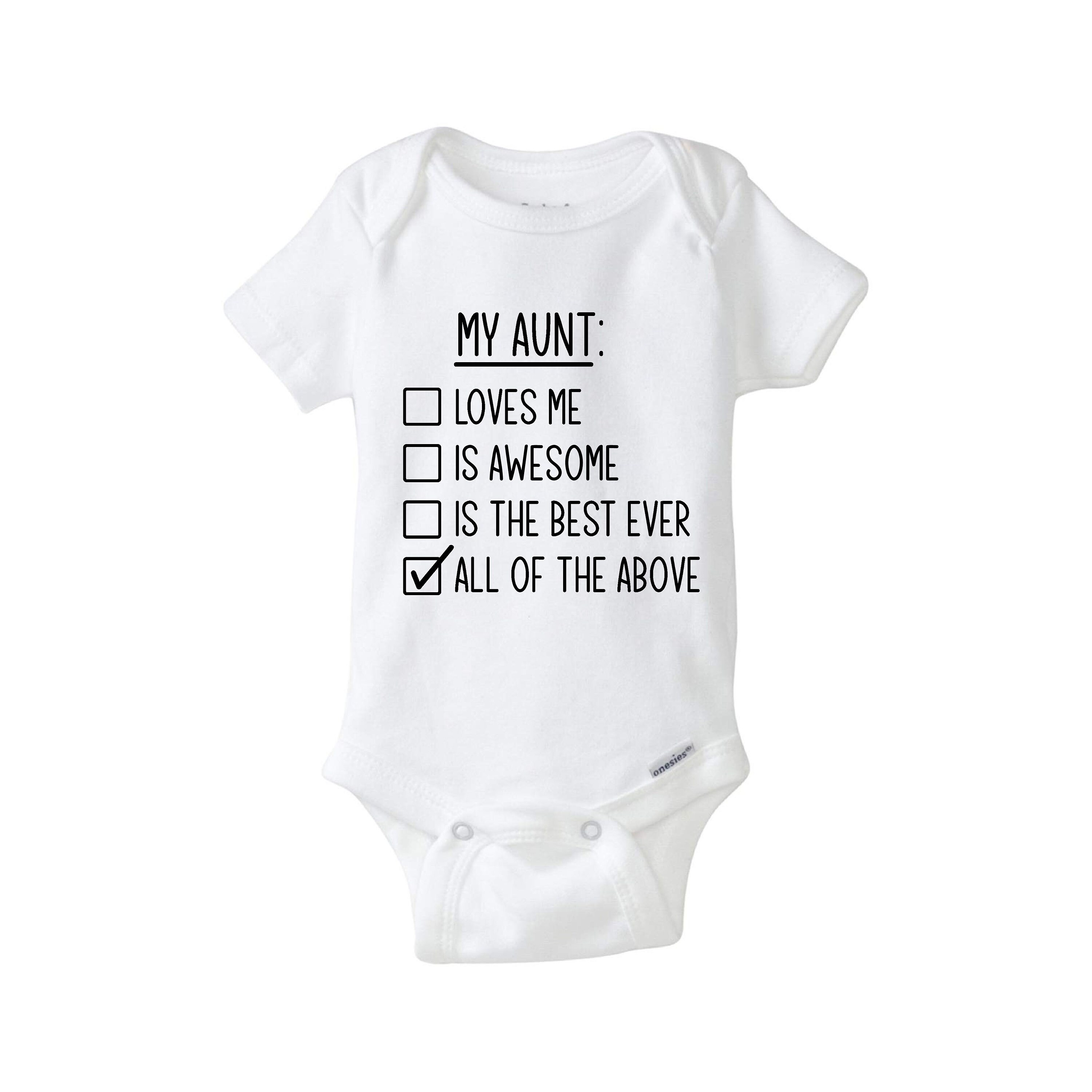 Best aunt ever onesie Clearance