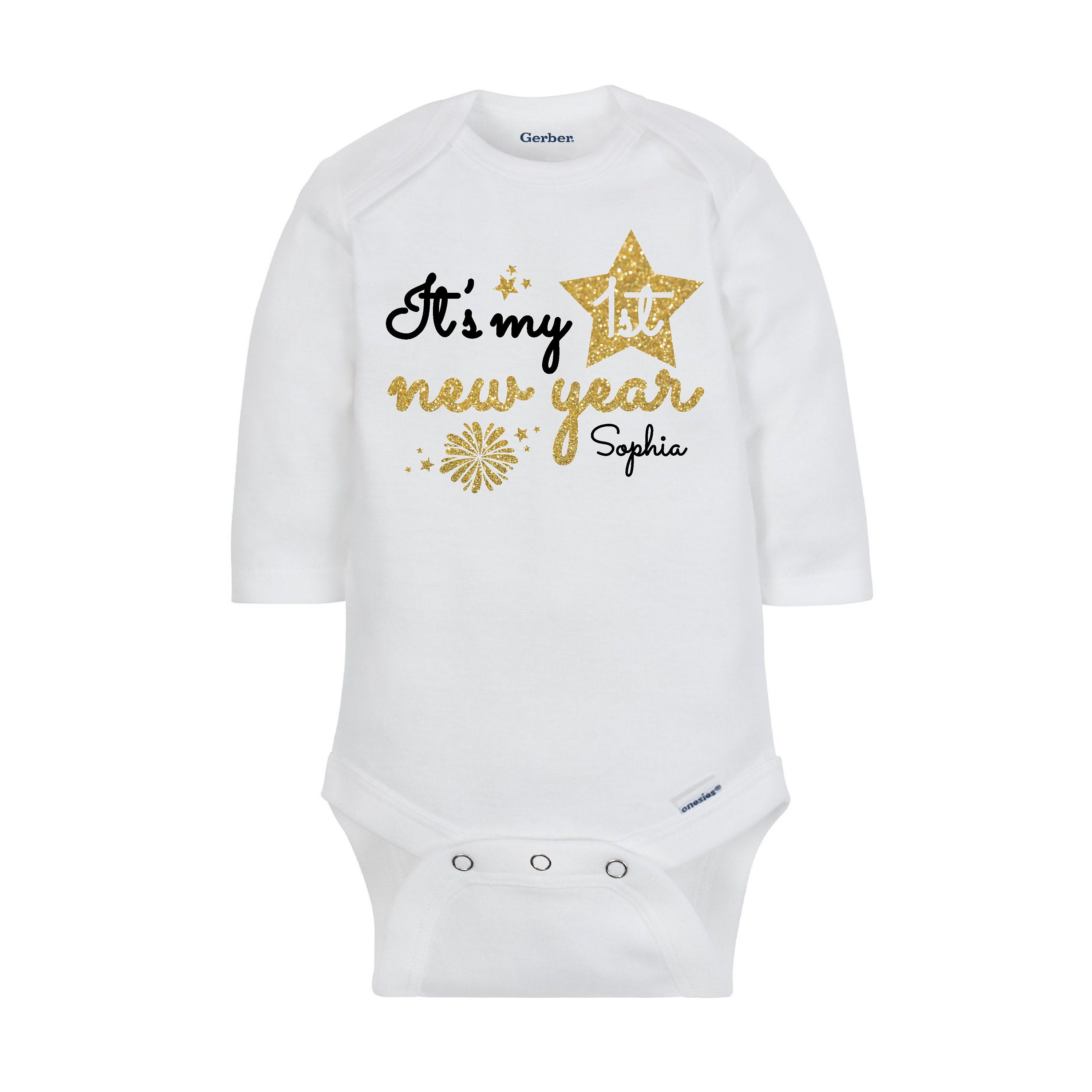 first new year onesie