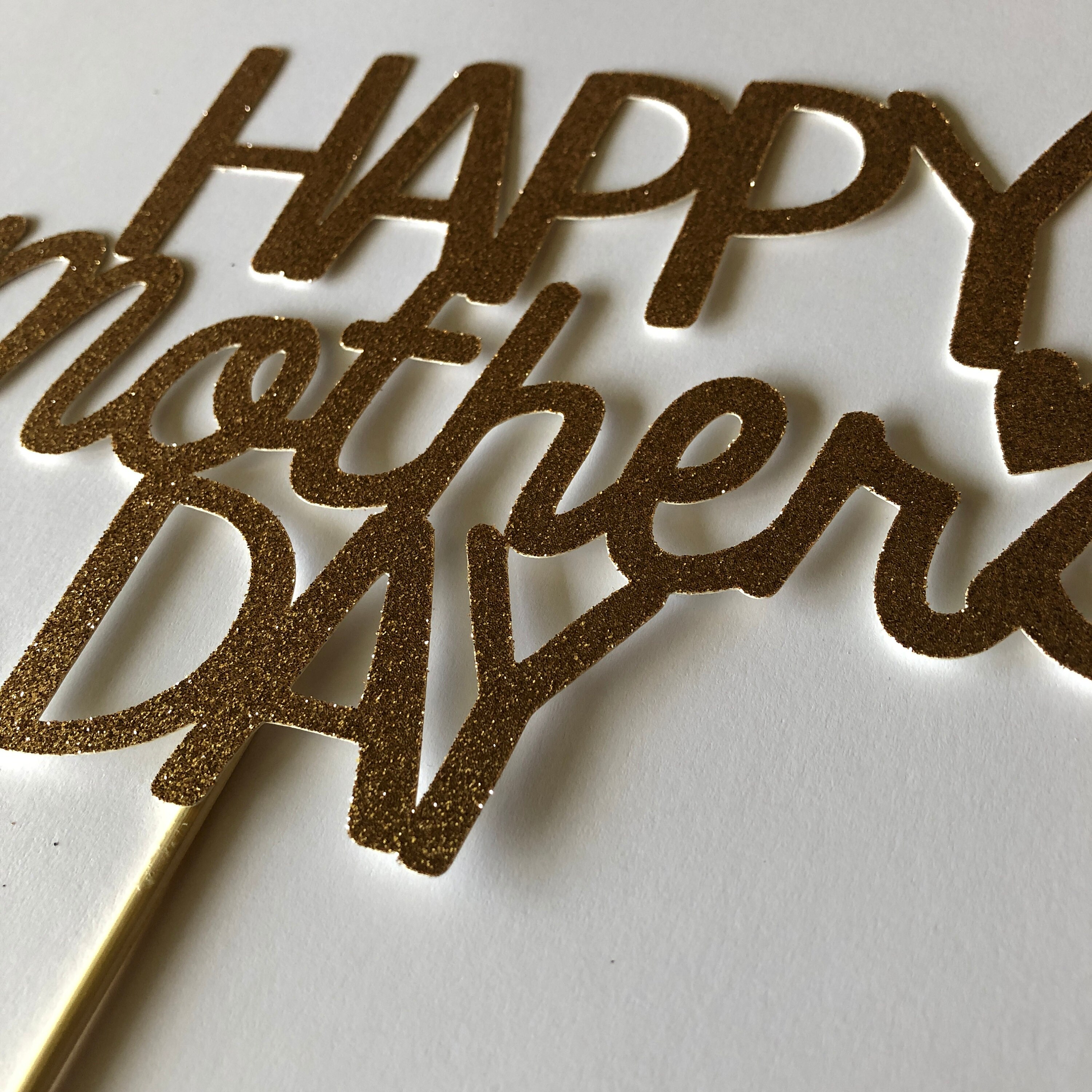 happy mothers day cake topper glitter happy mothers day sign party