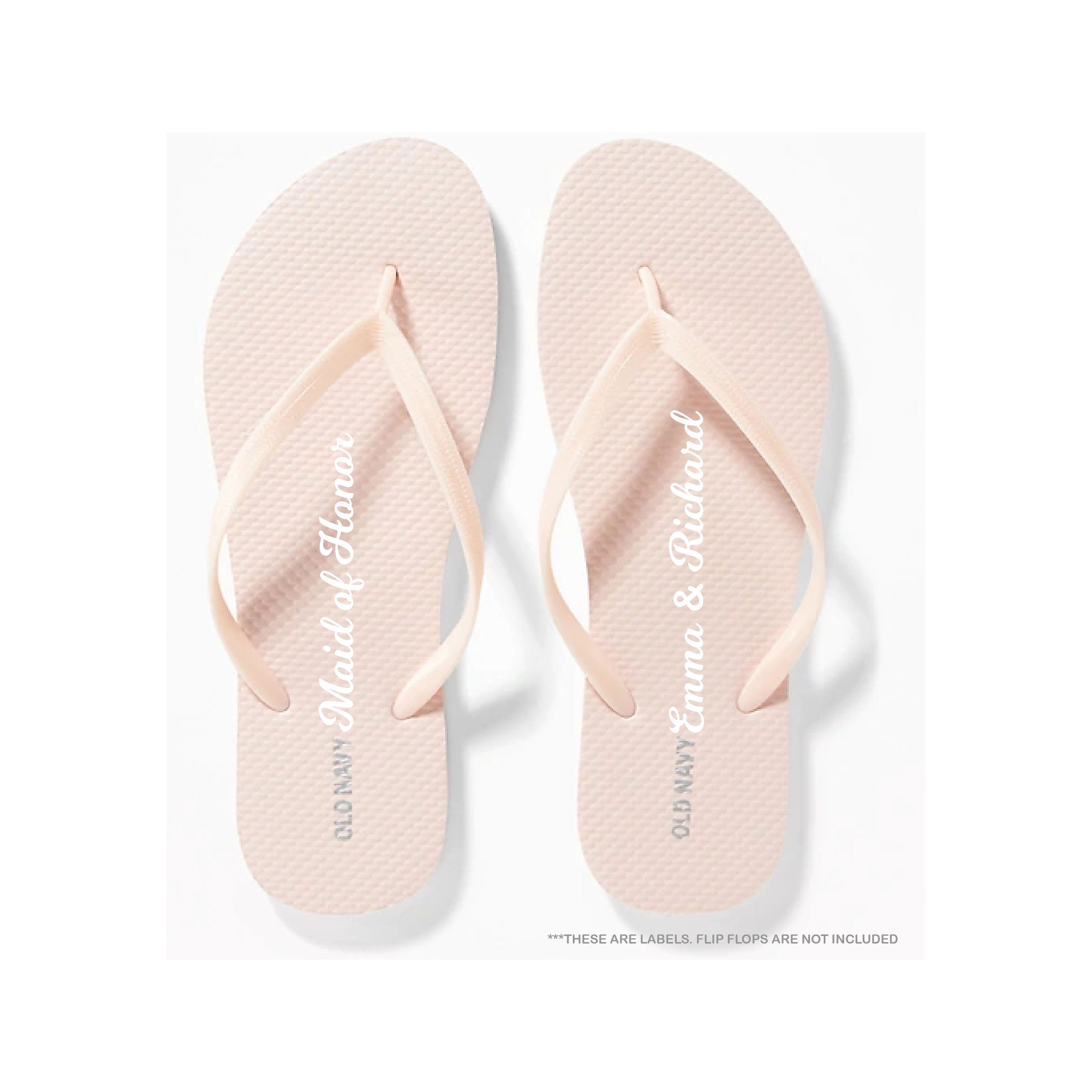 maid of honor flip flops