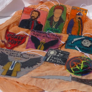SPN ,SPN Kampagnen Schlüsselanhänger, Sam, Dean, Bobby,Castiel, Crowley, only love, I wish for this
