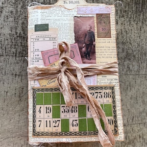 Grungy / Familie / Reisender / Vintage / Junk Journal - Handgemacht