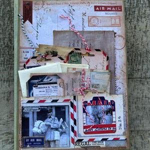 Postal Themed Folio - Large
