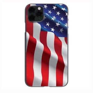 Usa Waiving American flag Phone Case for iPhone 7 8 X XS XR SE 11 12 13 14 Pro Max Mini Note 10 20 s10 s10s s20 s21 20 Plus Ultra