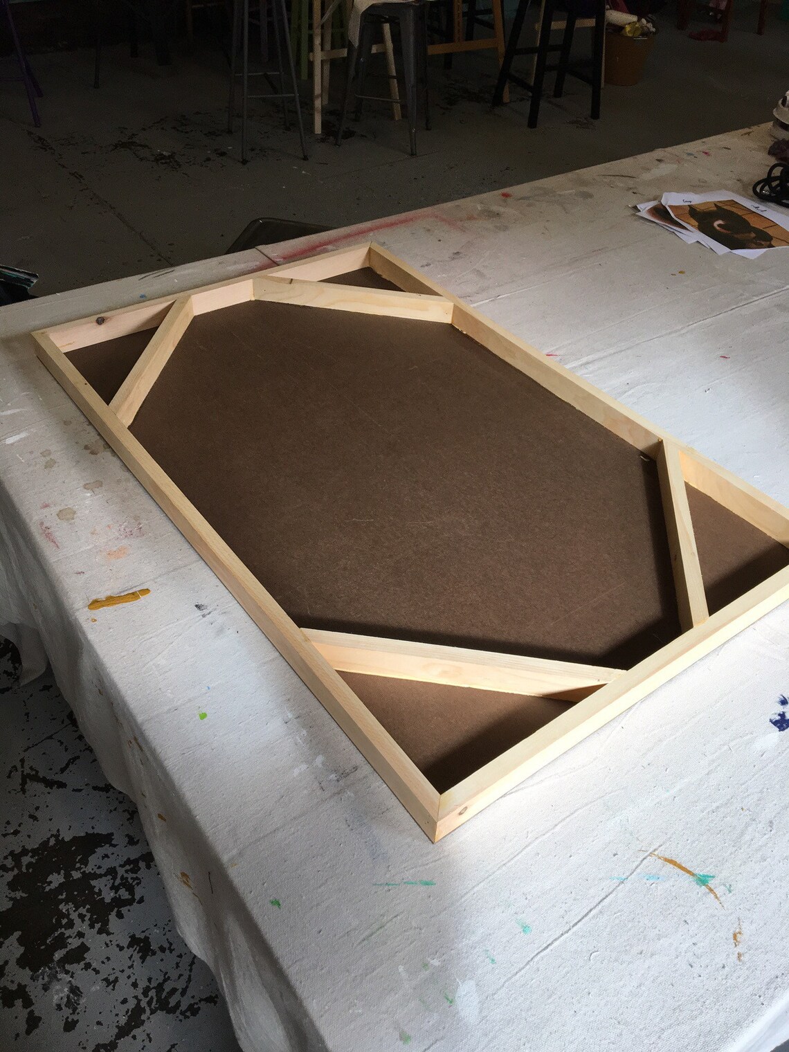 Handmade Hardboard Canvas Etsy