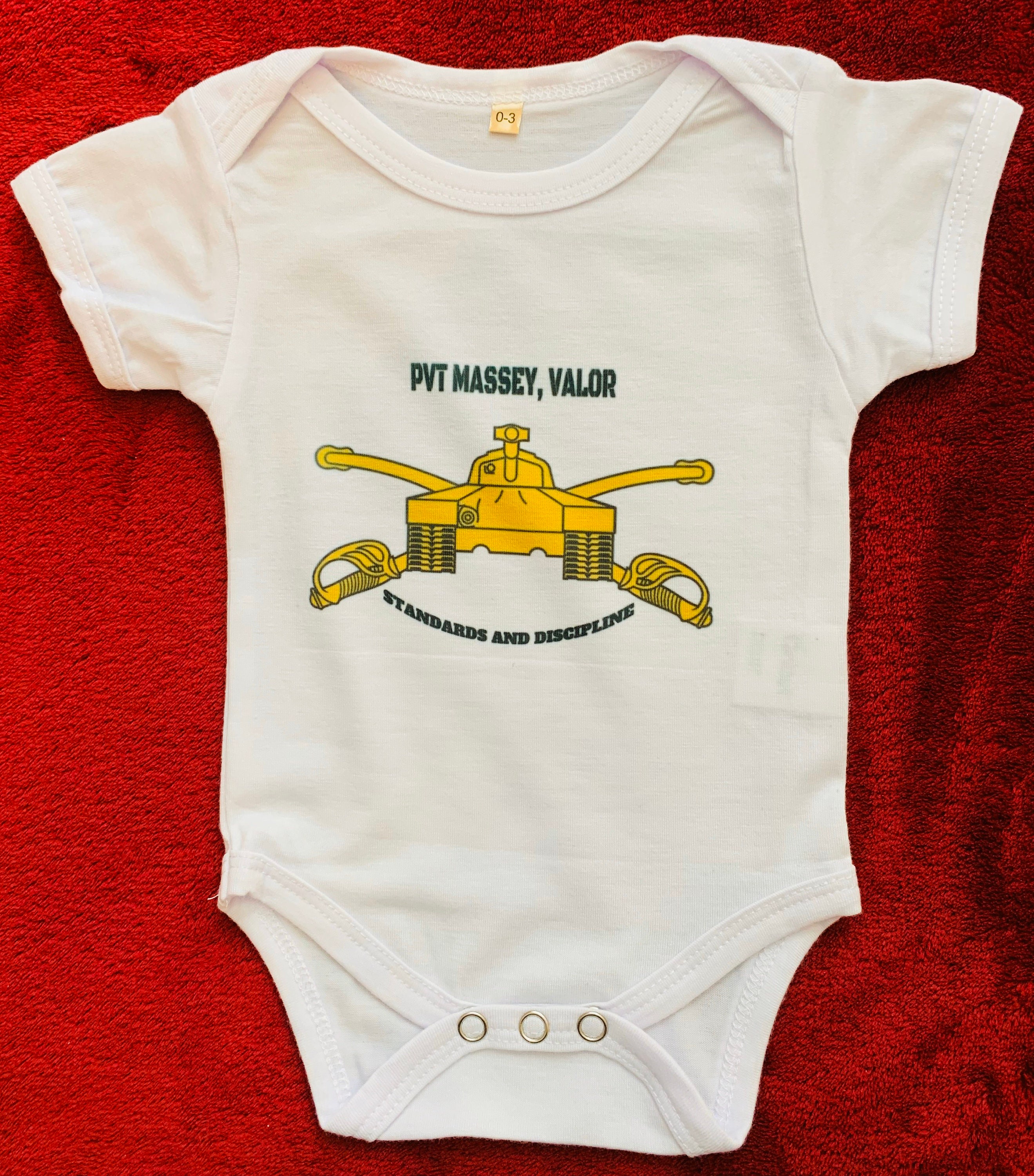 Armor Branch Baby Onesie 0 a 3 meses Armor Baby Onesie Army Etsy