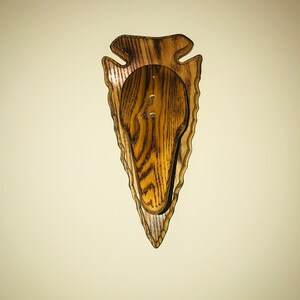 European Deer Skull Mount Plaque Wall Pedestal Midnight Outlined In Orange