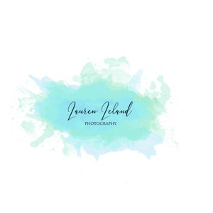 PERSONALIZED WATERCOLOR LOGO