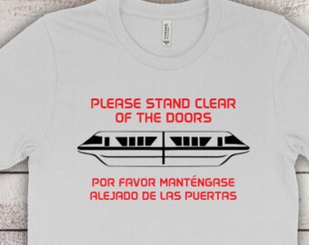 Please stand clear of the doors shirt Clearance